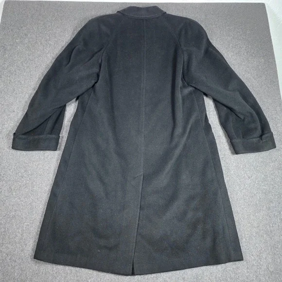 Brookstreet Raleigh Washington Cashmere Overcoat Single Breasted Union Made 42